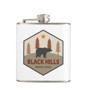 Flasques Ours forestier national de Black Hills