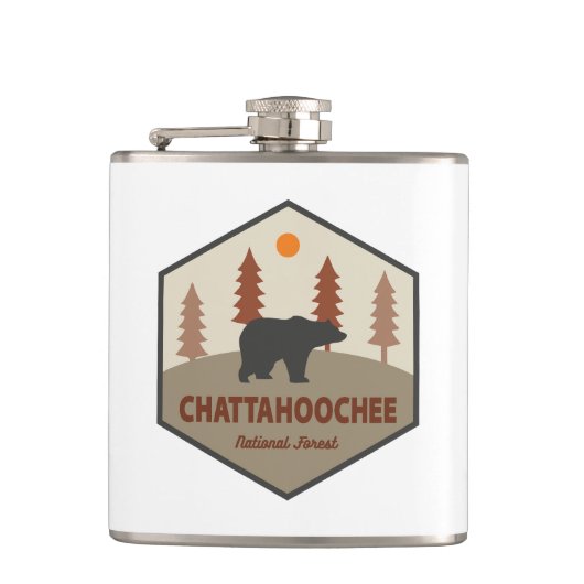 Flasques Ours forestier national de Chattahoochee (Devant)