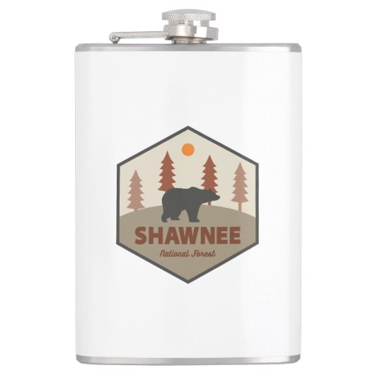 Flasques Ours forestier national de Shawnee (Devant)