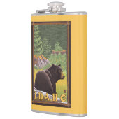 Flasques Ours noir dans la forêt - Idaho (Gauche)