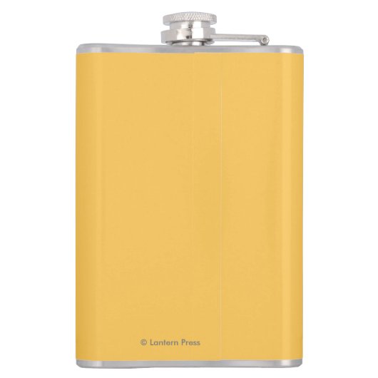 Flasques Ours noir dans la forêt - Idaho (Dos)