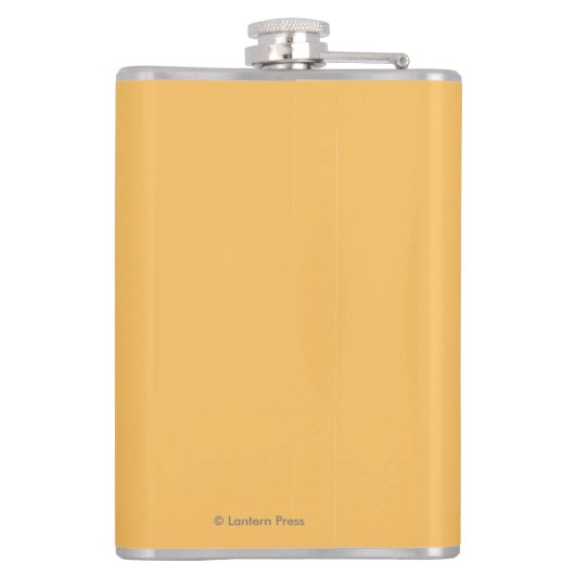 Flasques Ours noir dans la forêt - le mont Rainier, (Dos)