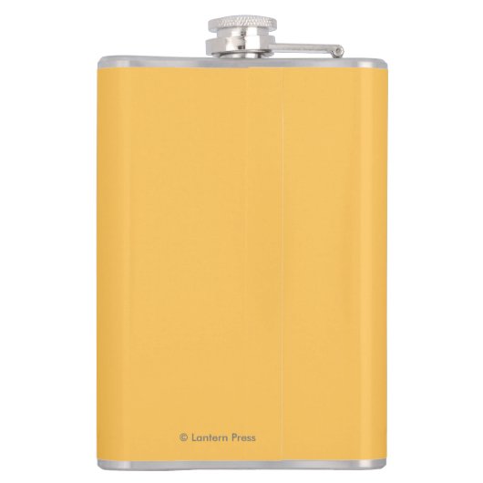 Flasques Ours noir dans la forêt - Pétersbourg, Alaska (Dos)