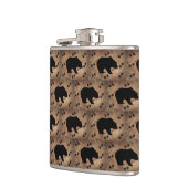 Flasques Ours Noir Et Paniers Ours (Gauche)