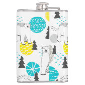 Flasques Ours polaire (Dos)