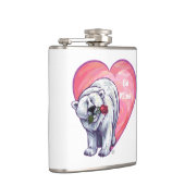 Flasques Ours polaire Saint Valentin (Droite)