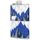 Flasques Ours polaire sur Iceberg Motif sans couture. (Gauche)