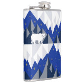 Flasques Ours polaire sur Iceberg Motif sans couture. (Droite)