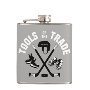 Flasques Outils de hockey en gris