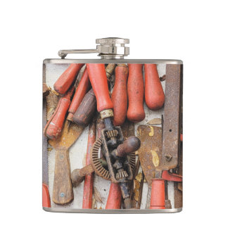 Flasques Outils Outil Russe antique Red Man