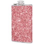 Flasques Paillettes roses scintillantes glamour  (Gauche)