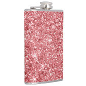 Flasques Paillettes roses scintillantes glamour  (Droite)