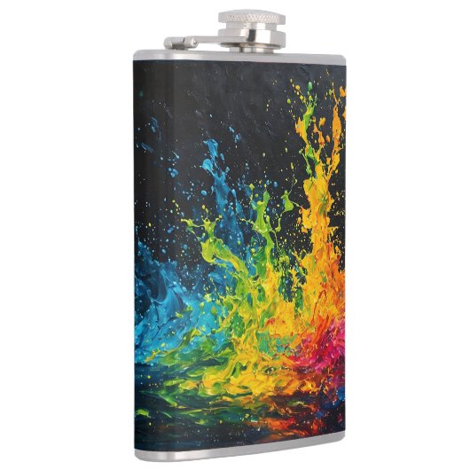 Flasques Paint coloré (Droite)