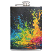 Flasques Paint coloré (Devant)