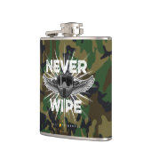 Flasques Paintball Never Wipe (camo) (Gauche)