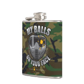 Flasques Paintball sur votre visage (Gauche)