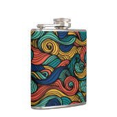 Flasques Paisley haché (Droite)