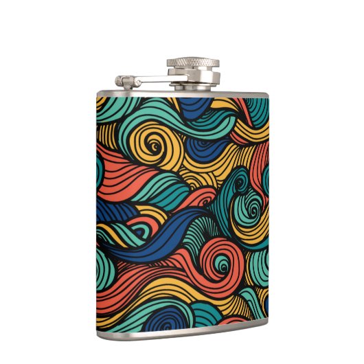 Flasques Paisley haché (Droite)