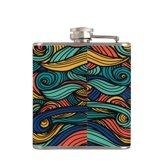 Flasques Paisley haché (Dos)