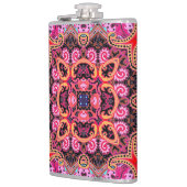 Flasques Paisley multicolore, design d'impression d'écharpe (Gauche)