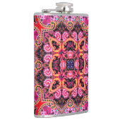 Flasques Paisley multicolore, design d'impression d'écharpe (Droite)
