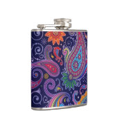 Flasques Paisley violet rose (Droite)