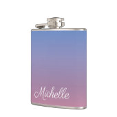 Flasques Pale rose et bleu dégradé ombre (Gauche)