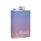 Flasques Pale rose et bleu dégradé ombre (Droite)