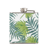 Flasques Palm Tree Fronds Peinture hawaïenne (Dos)