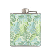 Flasques Palmettes tropicales en pastel (Dos)