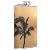 Flasques Palmiers et coucher de soleil romantique (Droite)