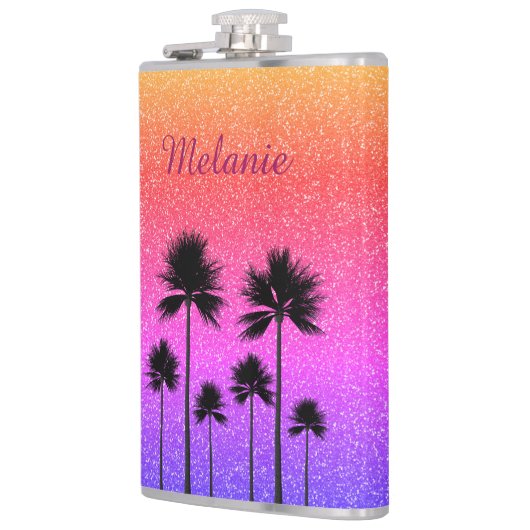 Flasques Palmiers mousseux (Gauche)