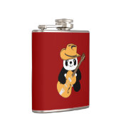 Flasques Panda drôle avec guitare (Droite)