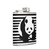 Flasques Panda et rayures noirs et blancs (Droite)