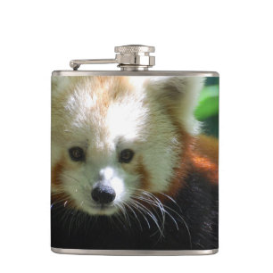 Flasques Panda rouge adorable