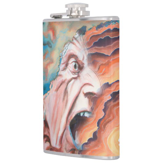 Flasques Panic Waves peinture à l'huile (Gauche)