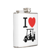 Flasques Panier de golf I Heart (Love) (Droite)