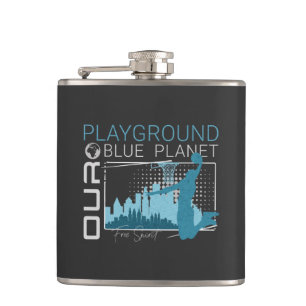Flasques Panier de jeu Joueur Planète Vibes Terre
