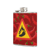 Flasques Panneau de danger de piment chaud (Gauche)