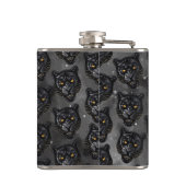 Flasques Panthère noire (Dos)