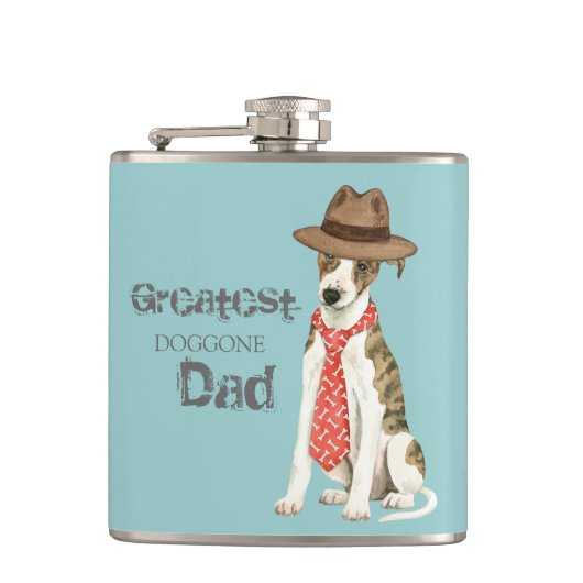 Flasques Papa de whippet (Devant)