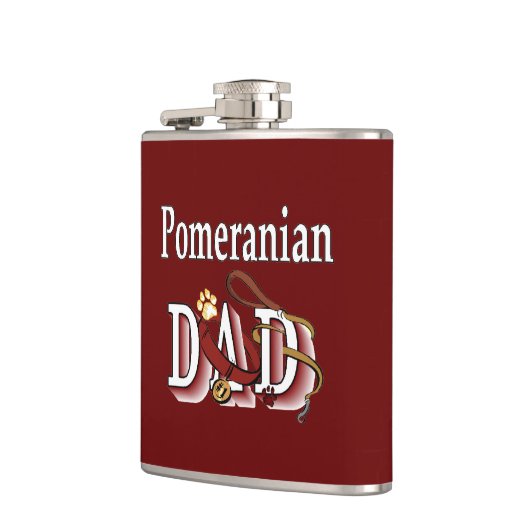 Flasques Papa Pomeranien (Gauche)