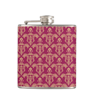Flasques Papier peint 4 de damassé