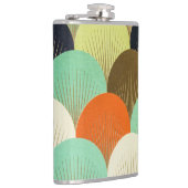 Flasques Papier peint coloré : design artistique. (Droite)