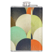 Flasques Papier peint coloré : design artistique. (Dos)