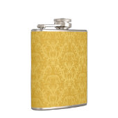 Flasques Papier peint floral d'or de luxe (Droite)