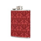 Flasques Papier peint rouge (Gauche)