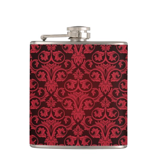 Flasques Papier peint rouge 2 (Devant)
