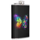 Flasques Papillon arc-en-ciel (Droite)