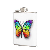 Flasques Papillon arc-en-ciel monarque (Gauche)